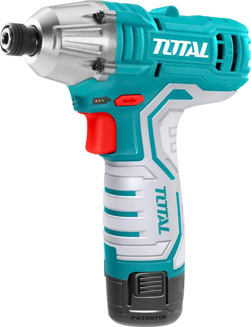 TOTAL CORDLESS IMPACT DRIVER Li - ion 12V (TIRLI1201)