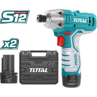 TOTAL CORDLESS IMPACT DRIVER Li - ion 12V (TIRLI1201)