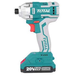 TOTAL IMPACT DRIVER Li - ion 20V / 2Ah / 170Nm (TIRLI2002)