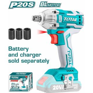 TOTAL Lithium-Ion impact wrench 20V (TIWLI20010)