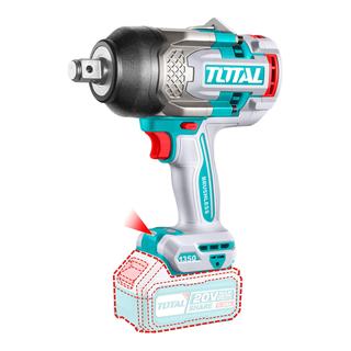 TOTAL ΕΠΑΓΓ. ΜΠΟΥΛΟΝΟΚΛΕΙΔΟ ΜΠΑΤΑΡΙΑΣ Li-ion 20V / 1350Nm / 5Ah / 2 ΜΠΑΤ (TIWLI20135)