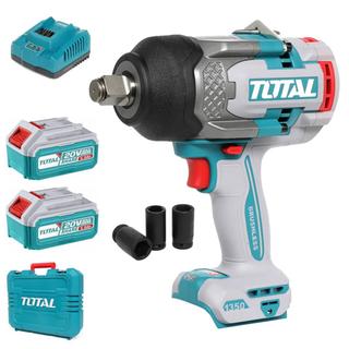TOTAL ΕΠΑΓΓ. ΜΠΟΥΛΟΝΟΚΛΕΙΔΟ ΜΠΑΤΑΡΙΑΣ Li-ion 20V / 1350Nm / 5Ah / 2 ΜΠΑΤ (TIWLI20135)