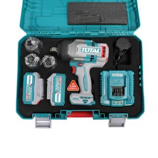 TOTAL ΕΠΑΓΓ. ΜΠΟΥΛΟΝΟΚΛΕΙΔΟ ΜΠΑΤΑΡΙΑΣ Li-ion 20V / 1350Nm / 5Ah / 2 ΜΠΑΤ (TIWLI20135)