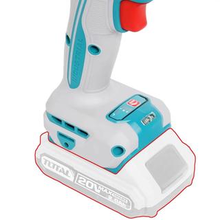 TOTAL ΕΠΑΓΓ. ΜΠΟΥΛΟΝΟΚΛΕΙΔΟ ΜΠΑΤΑΡΙΑΣ Li-ion 20V / 500Nm ΧΩΡΙΣ ΜΠΑΤΑΡΙΑ & ΦΟΡΤΙΣΤΗ (TIWLI20501)