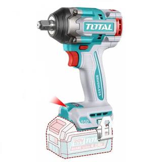TOTAL ΕΠΑΓΓ. ΜΠΟΥΛΟΝΟΚΛΕΙΔΟ ΜΠΑΤΑΡΙΑΣ Li-ion 20V / 4Ah / 550Nm / 2 ΜΠΑΤΑΡΙΕΣ BL Motor (TIWLI2055E)