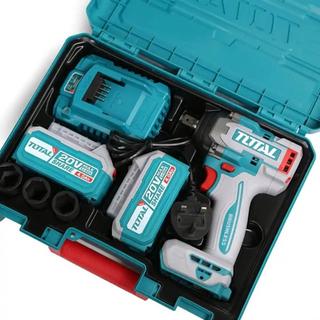 TOTAL ΕΠΑΓΓ. ΜΠΟΥΛΟΝΟΚΛΕΙΔΟ ΜΠΑΤΑΡΙΑΣ Li-ion 20V / 4Ah / 550Nm / 2 ΜΠΑΤΑΡΙΕΣ BL Motor (TIWLI2055E)