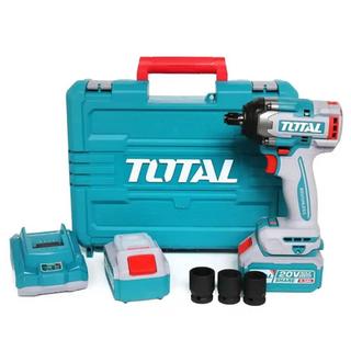 TOTAL ΕΠΑΓΓ. ΜΠΟΥΛΟΝΟΚΛΕΙΔΟ ΜΠΑΤΑΡΙΑΣ Li-ion 20V / 4Ah / 550Nm / 2 ΜΠΑΤΑΡΙΕΣ BL Motor (TIWLI2055E)