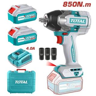 TOTAL ΕΠΑΓΓ. ΜΠΟΥΛΟΝΟΚΛΕΙΔΟ ΜΠΑΤΑΡΙΑΣ Li-ion 20V / 4Ah / 850Nm / 2 ΜΠΑΤΑΡΙΕΣ (TIWLI2085)