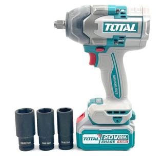 TOTAL ΕΠΑΓΓ. ΜΠΟΥΛΟΝΟΚΛΕΙΔΟ ΜΠΑΤΑΡΙΑΣ Li-ion 20V / 4Ah / 850Nm / 2 ΜΠΑΤΑΡΙΕΣ (TIWLI2085)
