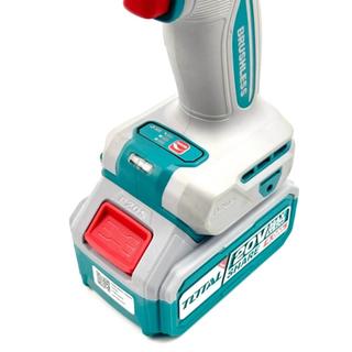 TOTAL ΕΠΑΓΓ. ΜΠΟΥΛΟΝΟΚΛΕΙΔΟ ΜΠΑΤΑΡΙΑΣ Li-ion 20V / 4Ah / 850Nm / 2 ΜΠΑΤΑΡΙΕΣ (TIWLI2085)