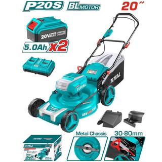 TOTAL Lithium-ion lawn mower 2X20V / 51cm (TLMLI20202)