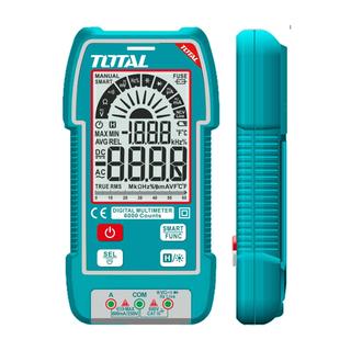 TOTAL ΕΠΑΓΓ. ΠΟΛΥΜΕΤΡΟ ΨΗΦΙΑΚΟ 600V True RMS με Μέτρηση AC/DC (TMT516004)