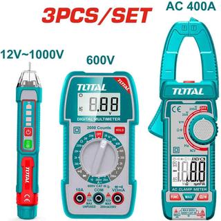 TOTAL ΗΛΕΚΤΡΙΚΟ ΚΙΤ ΔΟΚΙΜΗΣ 3ΤΕΜ ONE PROMOTION (TOS23068)
