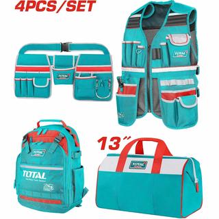 TOTAL SET OF BAGS + WORK CASES 4PCS (TOS230908)