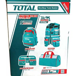 TOTAL SET OF BAGS + WORK CASES 4PCS (TOS230908)