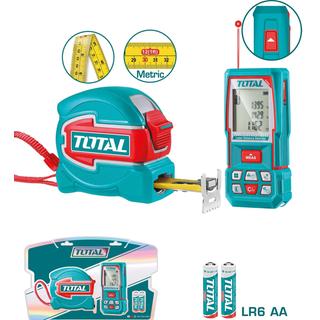 TOTAL ΕΠΑΓΓ. ΣΕΤ ΜΕΤΡΗΤΗΣ ΑΠΟΣΤ. LASER 100m 2ΤΕΜ (TOS250902M)