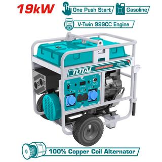 TOTAL Gasoline generator 19.000W (TP1200006)