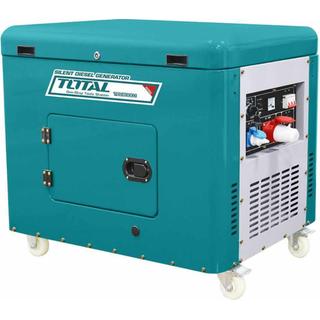 TOTAL Silent diesel generator 8.000W (TP280001)