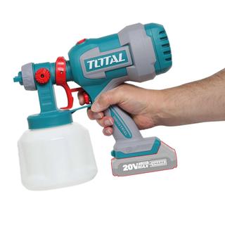 TOTAL ΠΙΣΤΟΛΙ ΒΑΦΗΣ ΜΠΑΤΑΡΙΑΣ Li-ion 20V ΧΩΡΙΣ ΜΠΑΤΑΡΙΑ & ΦΟΡΤΙΣΤΗ (Με λειτουργία φυσητήρα) (TSGLI2004)