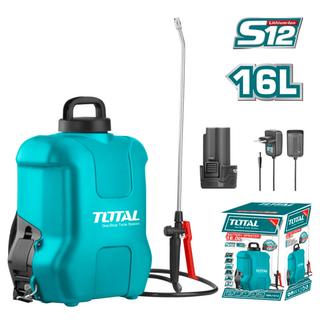 TOTAL BATTERY KNAPSACK SPRAYER Li-ion 16 Lit (TSPLI1212)