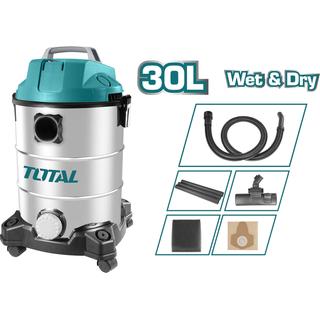 TOTAL VACUUM CLEANER WET & DRY 1.300W (TVC13301)