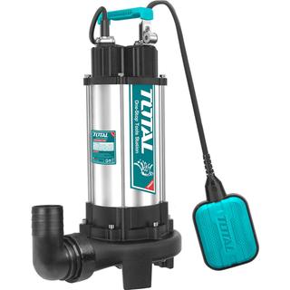 TOTAL INOX SEWAGE WATER SUBMERSIBLE PUMP WITH CUTTING BLADE 1.500W (TWP7150026)