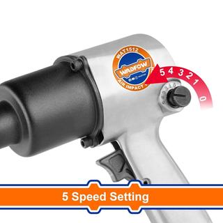 WADFOW Air impact wrench 1/2" / 610Nm (WAT1512)