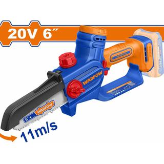 WADFOW ΑΛΥΣΟΠΡΙΟΝΟ ΚΛΑΔΕΥΤΙΚΟ ΜΠΑΤΑΡΙΑΣ Li-ion 20V / 6" ΧΩΡΙΣ ΜΠΑΤΑΡΙΑ & ΦΟΡΤΙΣΤΗ BL Motor (WCLP560)