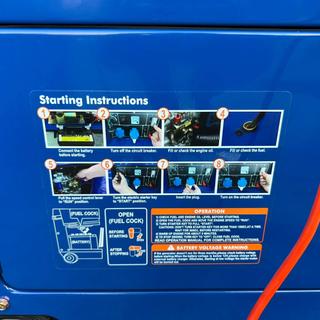 WADFOW ΗΛΕΚΤΡΟΓΕΝΝΗΤΡΙΑ DIESEL ΜΟΝΟΦΑΣΙΚΗ ΚΛΕΙΣΤΟΥ ΤΥΠΟΥ  5.000W (WDG2A50)