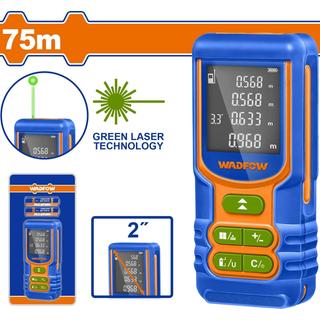 WADFOW ΜΕΤΡΗΤΗΣ ΑΠΟΣΤΑΣΕΩΝ LASER 75m (WDL15267)