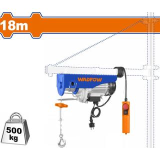 WADFOW ΗΛΕΚΤΡΙΚΟ ΠΑΛΑΓΚΟ 800W 250/500Kg 18m (WETH1A01)