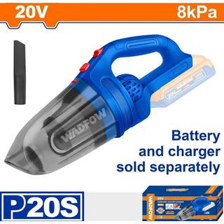 WADFOW ΣΚΟΥΠΑΚΙ ΜΠΑΤΑΡΙΑΣ Li-ion 20V ΧΩΡΙΣ ΜΠΑΤΑΡΙΑ & ΦΟΡΤΙΣΤΗ (WLV2020)