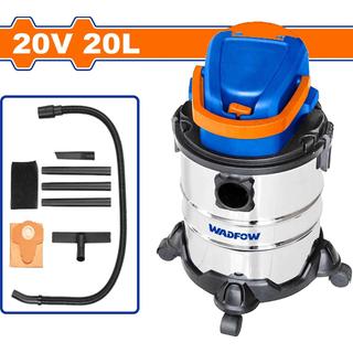 WADFOW ΣΚΟΥΠΑ ΜΠΑΤΑΡΙΑΣ Li-ion 20V ΧΩΡΙΣ ΜΠΑΤΑΡΙΑ & ΦΟΡΤΙΣΤΗ (WQV1A20)