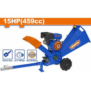 WADFOW ΒΕΝΖΙΝΗΣ ΘΡΥΜΜΑΤΙΣΤΗΣ ΞΥΛΟΥ 459cc / 15HP / 100mm ΜΕ ΜΙΖΑ (WXU1415)