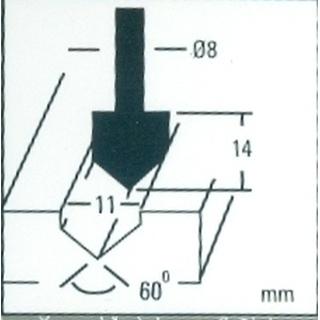 ROUTER BIT Piranha X80266